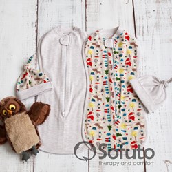 Комплект пеленок Sofuto Swaddler animal travel