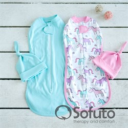 Комплект пеленок Sofuto Swaddler tiffany