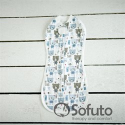 Пеленка на молнии Sofuto Swaddler Teddy