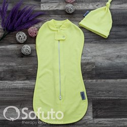 Пеленка на молнии Sofuto Swaddler yellow