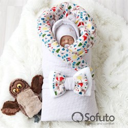 Комплект на выписку холодная зима (6 предметов) Sofuto baby animal travel