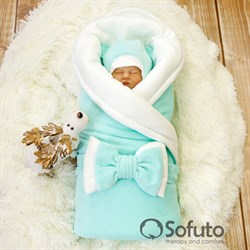 Комплект на выписку зимний (7 предметов) Sofuto baby Sweet mint