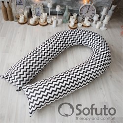 Подушка для беременных Sofuto UComfot Black waves