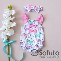 Песочник с повязкой Sofuto baby Unicorn
