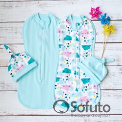 Комплект пеленок Sofuto Swaddler Little girl