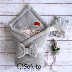 Конверт с уголком вязаный Sofuto Knite Vintage