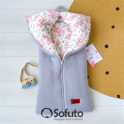 Конверт-трансформер вязаный на молнии Sofuto Knite Vintage
