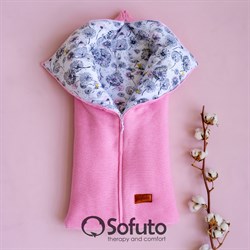 Конверт-трансформер вязаный на молнии Sofuto Knite Puffi