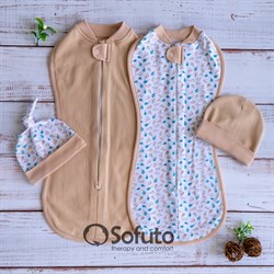 Комплект пеленок утепленный Sofuto Swaddler Balloons