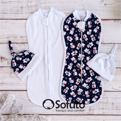Комплект пеленок Sofuto Swaddler Ourson