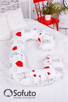 Чехол на подушку для беременных Sofuto CСompact Fly heart Чехол на подушку для беременных Sofuto CСompact Fly heart
