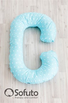 Чехол на подушку для беременных Sofuto CСompact Stars Aqua Чехол на подушку для беременных Sofuto CСompact Stars Aqua