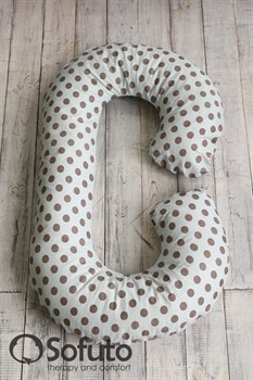 Чехол на подушку для беременных Sofuto CСompact Polka dot gray Чехол на подушку для беременных Sofuto CСompact Polka dot gray
