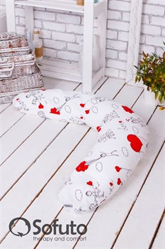 Чехол на подушку для беременных Sofuto ST Fly Heart Чехол на подушку для беременных Sofuto ST Fly Heart