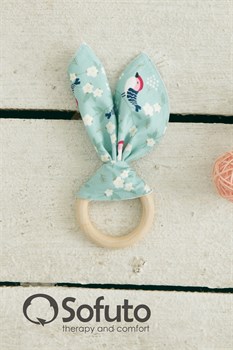 Прорезыватель Sofuto baby Милые ушки Ptashka