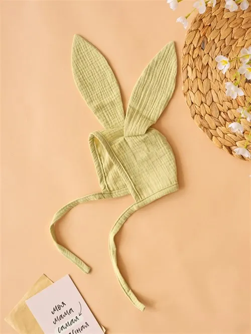 Чепчик муслиновый Pastel Green Чепчик муслиновый Pastel Green