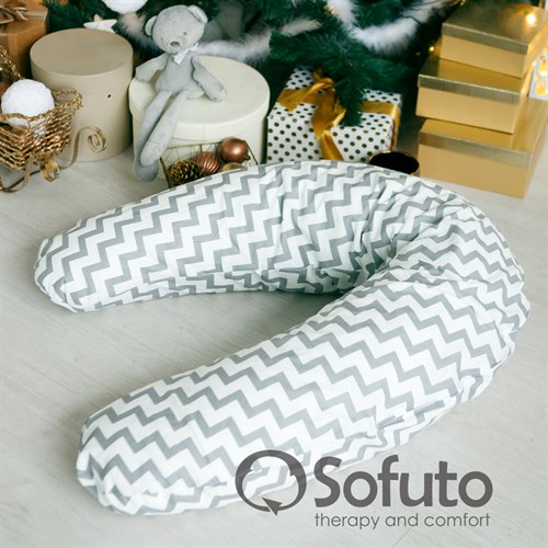 Подушка для беременных Sofuto ST Silver waves - фото 10426