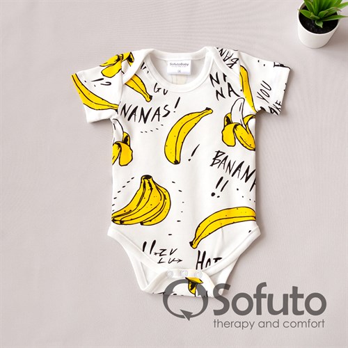 Боди короткий рукав Sofuto baby Bananas - фото 10531