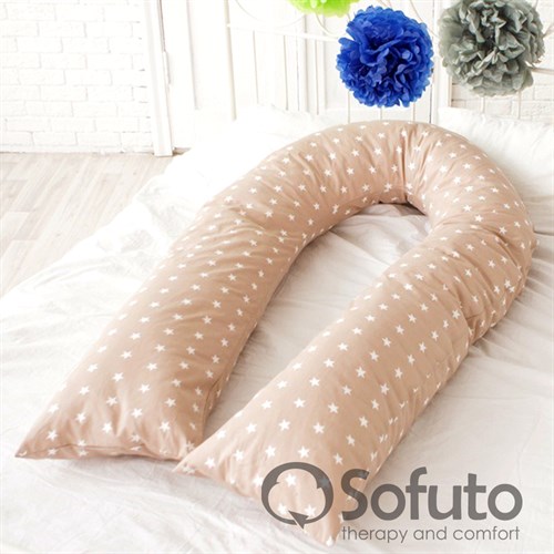 Подушка для беременных Sofuto UComfot Stars Latte - фото 10623