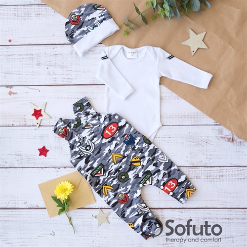 Комплект одежды Sofuto baby Military