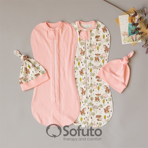 Комплект пеленок Sofuto Sensitive line Bambi