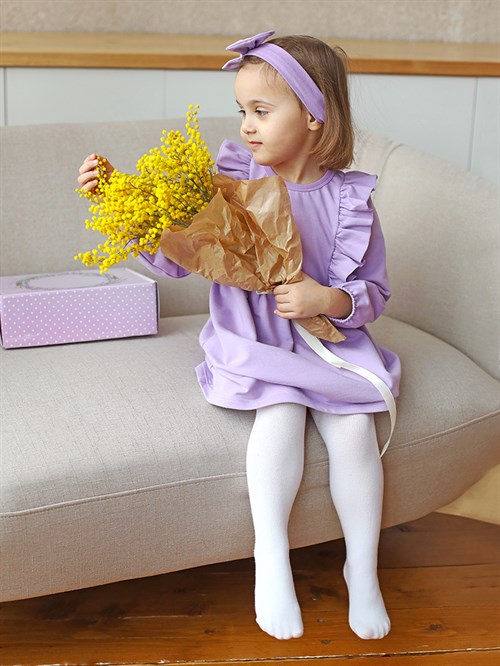 Платье детское с повязкой Merry Crocus - фото 25945