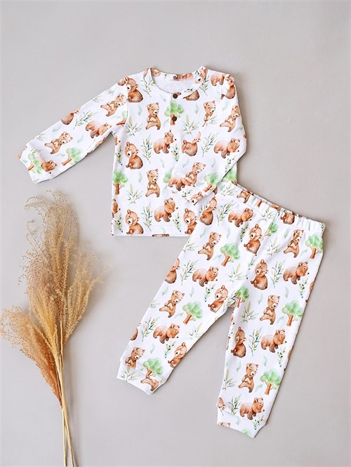 Пижама детская Button neck Misha SPBNPJM011 - фото 28122