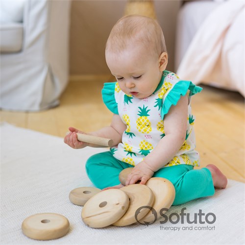 Комплект из туники с аксессуарами Sofuto baby Pineapple