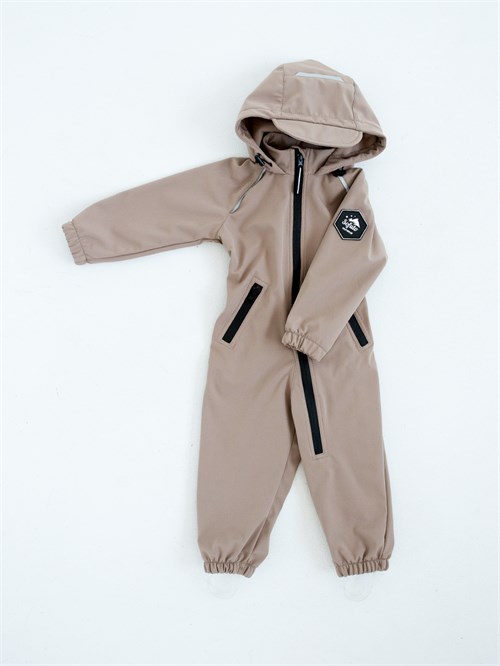 Комбинезон демисезонный Softshell Latte SSHKBZ014 - фото 32787