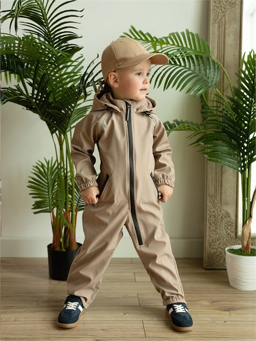 Комбинезон демисезонный Softshell Latte SSHKBZ014 - фото 32917