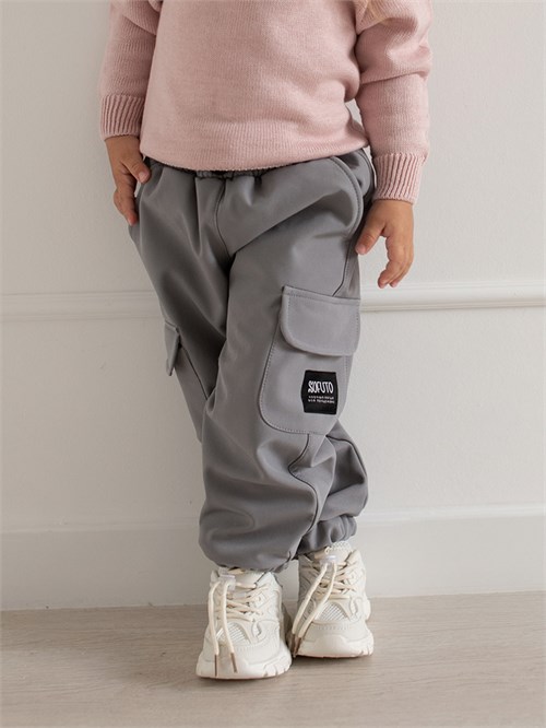Брюки карго Softshell Gray SSHBRK038