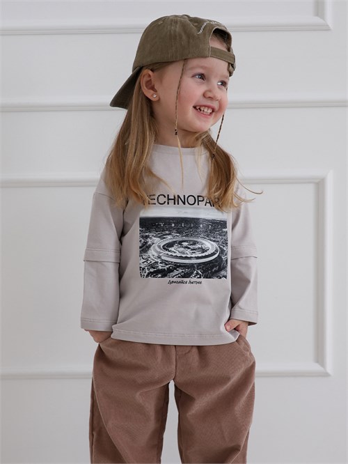 Лонслив  Технопарк бежевый STCHLGS002