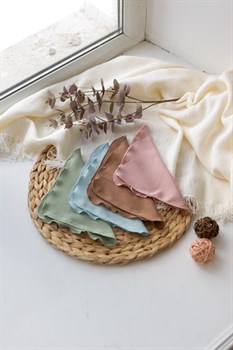Набор платочков из вафельной ткани 4шт
