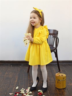 Платье детское с повязкой Merry Mimosa