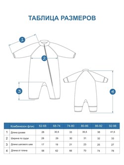 Комбинезон флисовый Scandy Milk SSCNKBZ021