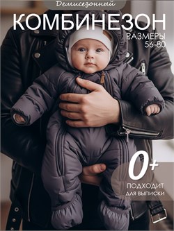 Комбинезон демисезонный V7 Dgray SV7KBZ042