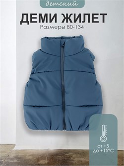 Жилет Docker blue SDCKJCK039