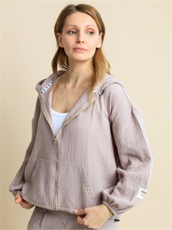 Куртка муслиновая женская нюд ITSMUSKRT089