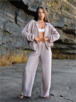 Брюки муслиновые женские нюд ITSMUSBRK089