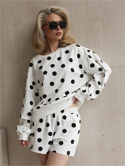 Костюм женский Polka dot нуар ITSPLKSUT049