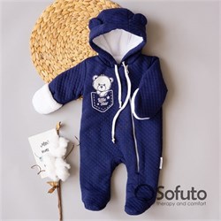Комбинезон стёганый утеплённый на молнии Sofuto baby Little Star S3486