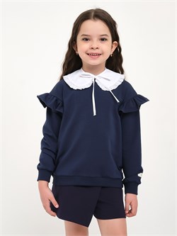 Свитшот с крыльями Мери, синий SMERSWT039