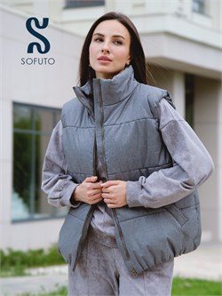Жилет женский Doker gray ITSDCKJCK038