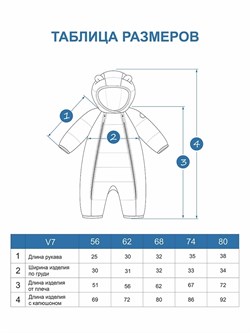 Комбинезон демисезонный V77 Донг, цветы SV77KBZ021