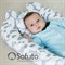 Кокон-гнездышко Sofuto Babynest Clouds silver 10585