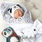 Комплект на выписку летний (4 предмета) Sofuto baby magic Panda S2497