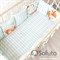 Комплект бортиков + стеганое одеяло Sofuto Babyroom Cute fox S2523