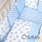 Комплект бортиков + стеганое одеяло Sofuto Babyroom Ice cream blue 2525 - фото 10610 Комплект бортиков + стеганое одеяло Sofuto Babyroom Ice cream blue 2525 - фото 10610