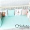 Комплект бортиков + стеганое одеяло Sofuto Babyroom cute Indians S2543