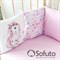 Комплект бортиков + стеганое одеяло Sofuto Babyroom Unicorn S2522